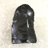 黒曜石 打製石器  59mm  後期旧石器時代 東北・北海道地域 25.4g (ID:30820)