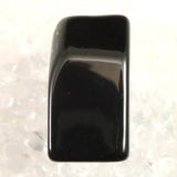 隠岐の島 黒曜石 25mm原石 磨き  ディレクトリカード付 5.3g (ID:30825)