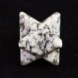 京都府産　鞍馬石 25mmマカバスター 証明書付 7.3g　 (ID:30850)