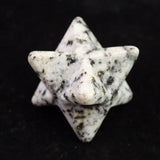 京都府産　鞍馬石 25mmマカバスター 証明書付 7.3g　 (ID:30850)