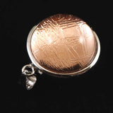 ギベオン ピンクゴールド 15mmボール型　ペンダントトップ 7.5g (ID:30958)