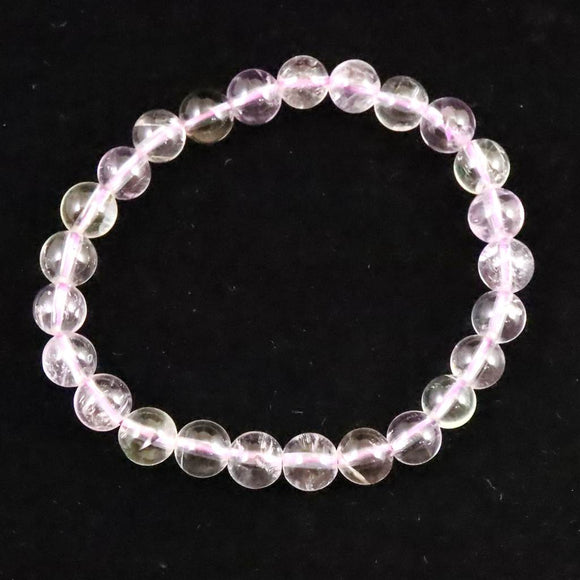 コロンビア　スモーキー　レムリアンシードクリスタル　ブレスレット コロンビア産 スモーキーレムリアンシード 14mm玉ブレスレット 証明