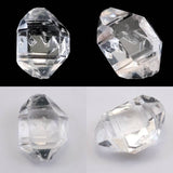 米国NY州産 ハーキマーダイヤモンド AAA+ 12mm原石 結晶 0.89g (ID:31269)