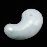 糸魚川翡翠  ヒスイ 小滝産 薄緑 22mm勾玉 ディレクトリカード付 4.36g (ID:31279)