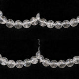 カンジロバヒマール産 ヒマラヤ水晶 8.5mm玉ブレスレット 証明書付 20.0g (ID:31306)