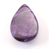 チャロアイト AAA 17X12mmドロップ ルース 12.5ct (ID:31319)