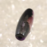 スギライト 天珠 ビーズ 21X7mm 2.4ｇ (ID:31416)