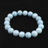 スコルザライト　トロレアイト・トロール石　11.5mm玉ブレスレット 39.4g (ID:31592)