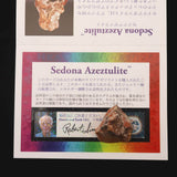 H&E社  セドナ アゼツライト(AZOZEO)　原石  証明書付 12.0g (ID:31594)