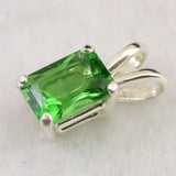 H&E社 ガイアストーン 7mmレクタングル ペンダントトップ 0.7g (ID:31658)