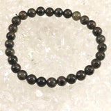 ノルウェー産 フェナカイト 6mm玉ブレスレット ディレクトリカード付 9.3g (ID:31762)