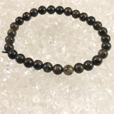 ノルウェー産 フェナカイト 6mm玉ブレスレット ディレクトリカード付 9.3g (ID:31762)