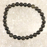 ノルウェー産 フェナカイト 6mm玉ブレスレット ディレクトリカード付 9.3g (ID:31762)