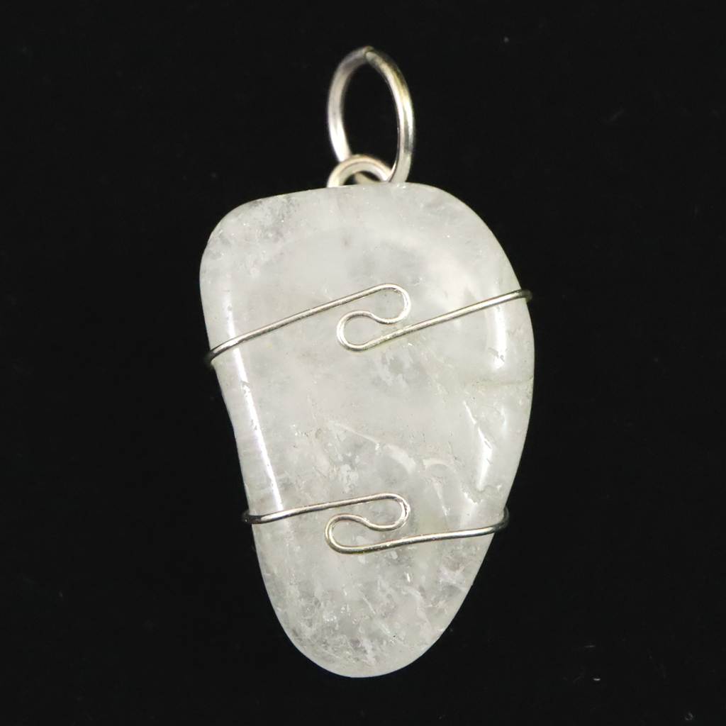 ホワイト）アゼツライトペンダントトップ | 榎本通商