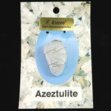 H&E社 アゼツライト (AZOZEO) タンブル ペンダントトップ 4.9g (ID:31775)