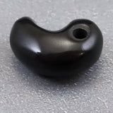 隠岐の島 黒曜石 21mm勾玉 ディレクトリカード付 3.4g (ID:31783)