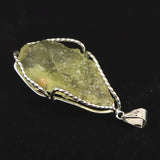 リビアンデザートグラス 43mm原石 ペンダントトップ 17.7g  (ID:31958)