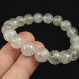 ブラジル産 フェナカイト SA　10.8mm玉ブレスレット 鑑別書付 36.48g  (ID:31973)