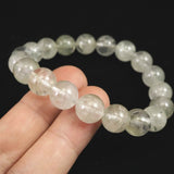 ブラジル産 フェナカイト SA　10.8mm玉ブレスレット 鑑別書付 36.48g  (ID:31973)