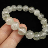 ブラジル産 フェナカイト SA　10.8mm玉ブレスレット 鑑別書付 36.48g  (ID:31973)