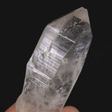 ネパール ヒマラヤ山脈 アンナプルナ産 水晶 原石 カテドラル 水入り レコードキーパー セルフヒールド　セレスティアルローブ 58.1g (ID:31986)