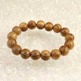 伊勢神宮御山杉 内宮大杉 13mm玉ブレスレット 証明書付 type.A (ID:31990)