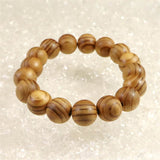 伊勢神宮御山杉 内宮大杉 13mm玉ブレスレット 証明書付 type.A (ID:31990)