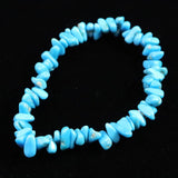 スリーピングビューティ鉱山産ターコイズ  タンブル ブレスレット 5.94g (ID:32093)