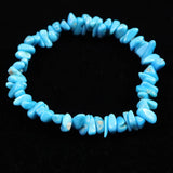 スリーピングビューティ鉱山産ターコイズ  タンブル ブレスレット 5.94g (ID:32093)