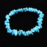 スリーピングビューティ鉱山産ターコイズ  タンブル ブレスレット 5.94g (ID:32093)