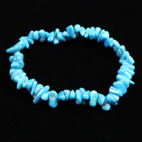 スリーピングビューティ鉱山産ターコイズ  タンブル ブレスレット 5.94g (ID:32093)