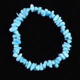 スリーピングビューティ鉱山産ターコイズ  タンブル ブレスレット 5.94g (ID:32093)