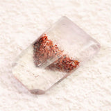 ストロベリークォーツ ファントム 5A 21X14mm ルース　13.8ct (ID:32156)