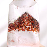 ストロベリークォーツ ファントム 5A 21X14mm ルース　13.8ct (ID:32156)