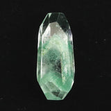 エメラルドグリーンファントムクォーツ　24x10mm　原石ラフカット ルース 3.39g (ID:32250)