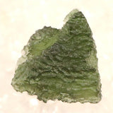 モルダバイト AAA 21mm原石 ディレクトリカード付 3.96ｇ  (ID:32260)