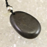 H&E社 マスターシャーマナイト  タンブル コード ペンダント 6.8g (ID:32289)