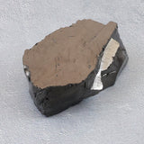 ロシア産 ノーブルシュンガイト エリートシュンガイト 原石 34.5g (ID:32459)