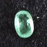 宝石質エメラルドAAA ルース ファセットカット 2個セット 0.94ct (ID:32717)