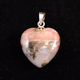 H&E社 シナゼツ(AZOZEO)  15mmハート ペンダントトップ 証明書付 2.24g (ID:32825)