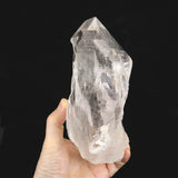 モンブラン産 水晶 カテドラル セレスティアル ローブ タビュラー 1142g (ID:32946)