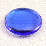 H&E社 シベリアンブルークォーツ 45mm ソーサー 27.9g (ID:33061)