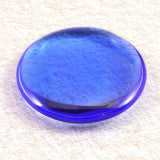 H&E社 シベリアンブルークォーツ 45mm ソーサー 27.9g (ID:33061)