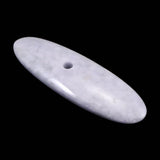 糸魚川翡翠 青海産 ラベンダー  95mm大珠 ディレクトリカード付 65.8g (ID:33099)