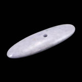 糸魚川翡翠 青海産 ラベンダー  95mm大珠 ディレクトリカード付 65.8g (ID:33099)