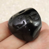 H&E社 チベタンテクタイト 27mm 原石ポリッシュ  18.4g (ID:33268)