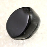H&E社 チベタンテクタイト 27mm 原石ポリッシュ  18.4g (ID:33268)