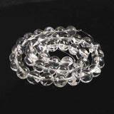 ヒマラヤ水晶 アイリスクォーツ 10ミリ玉 一連 現品 59.6g (ID:33374)