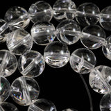 ヒマラヤ水晶 アイリスクォーツ 10ミリ玉 一連 現品 59.6g (ID:33374)