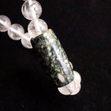 カンチェンジュンガ産 ヒマラヤ水晶  遠野石 ブレスレット 証明書付 18.5g　 (ID:33390)